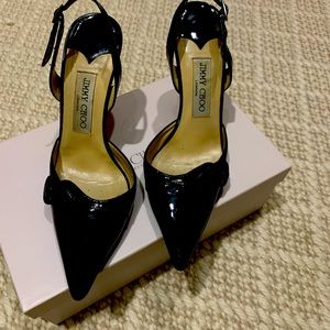 Jimmy Choo Patent Slingbacks